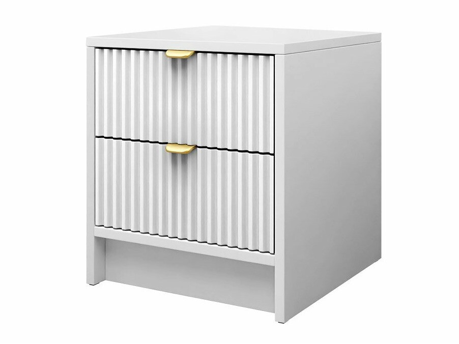 Table de chevet Comfivo Papilio (Blanc)