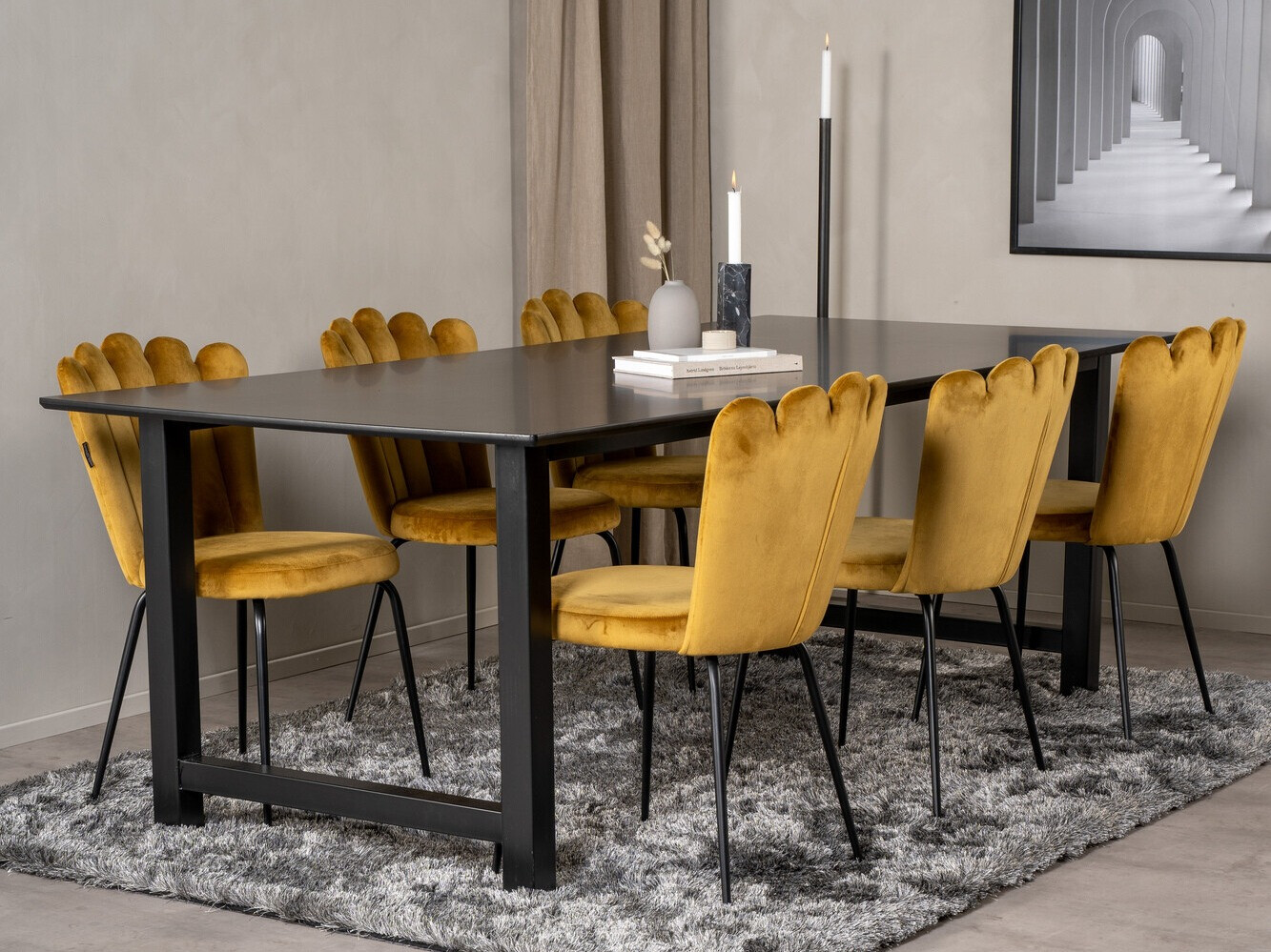 Table Dallas 4297 (Noir)