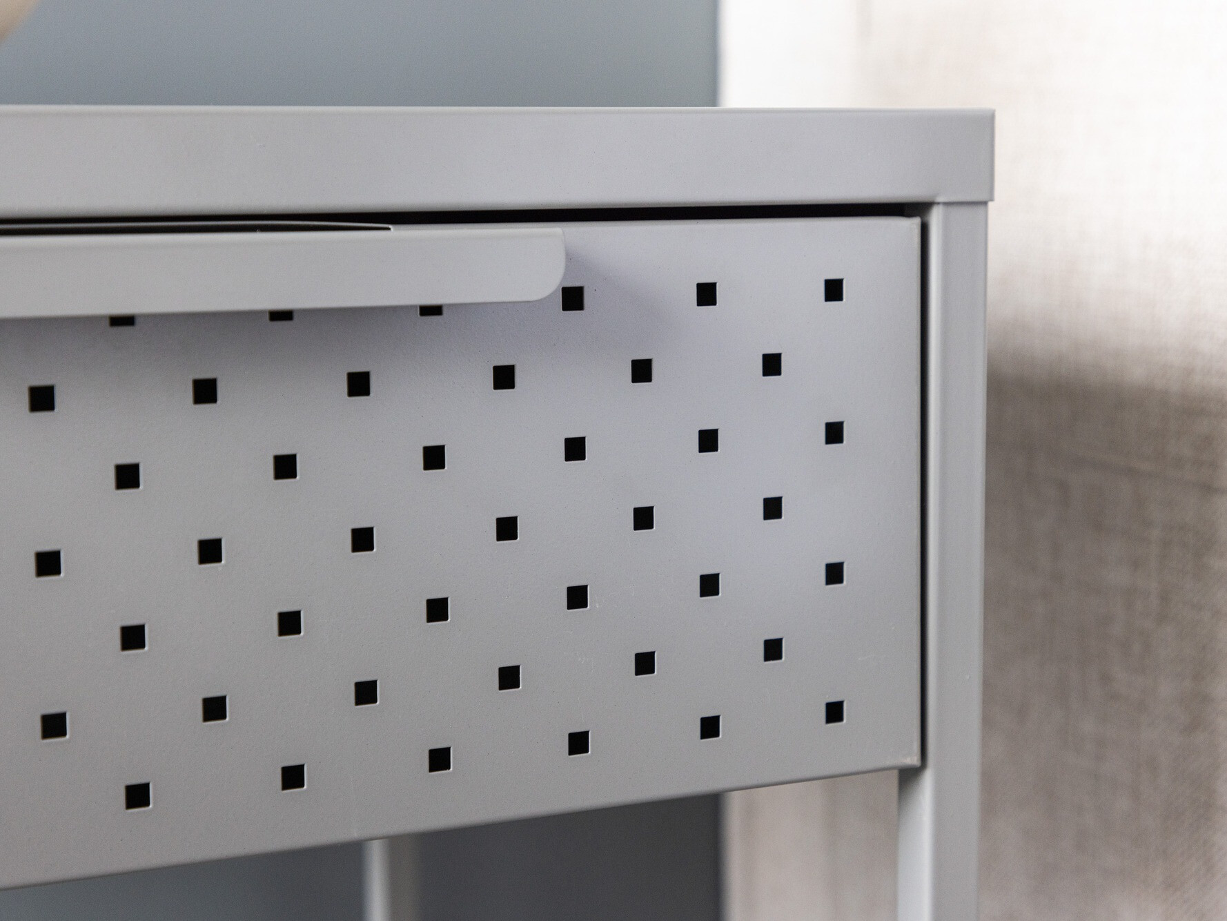 Table de chevet Dallas 4299 (Gris clair)
