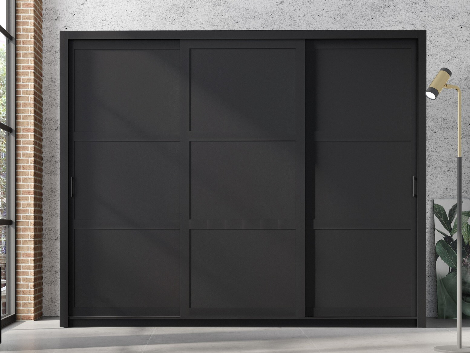 Armoire Murrieta 191 (Noir)