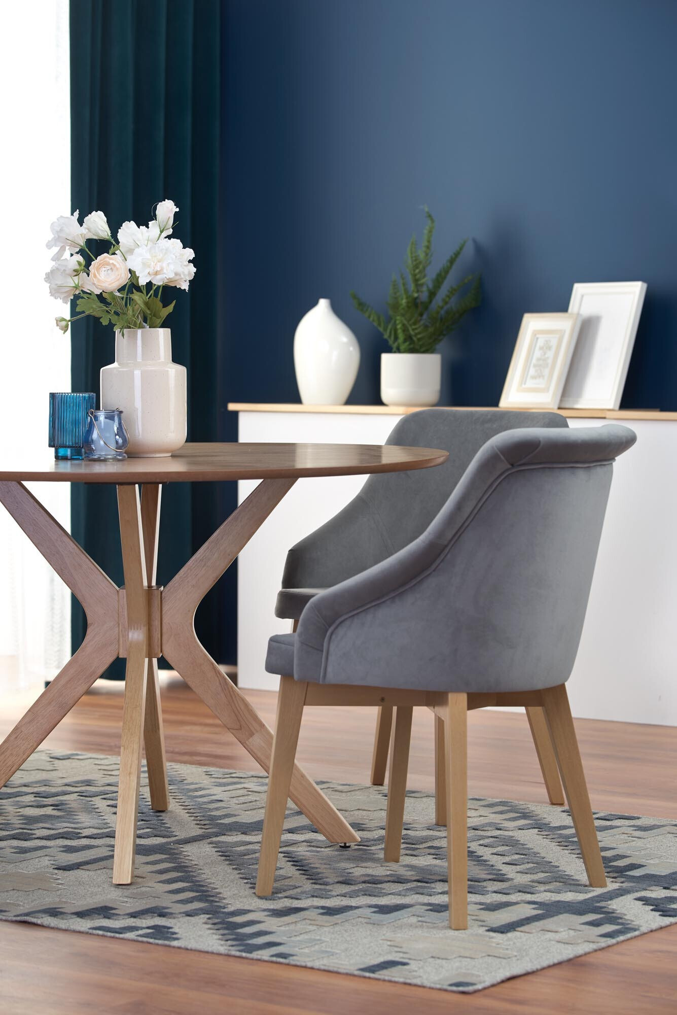 Chaise Houston 709 (Gris clair)