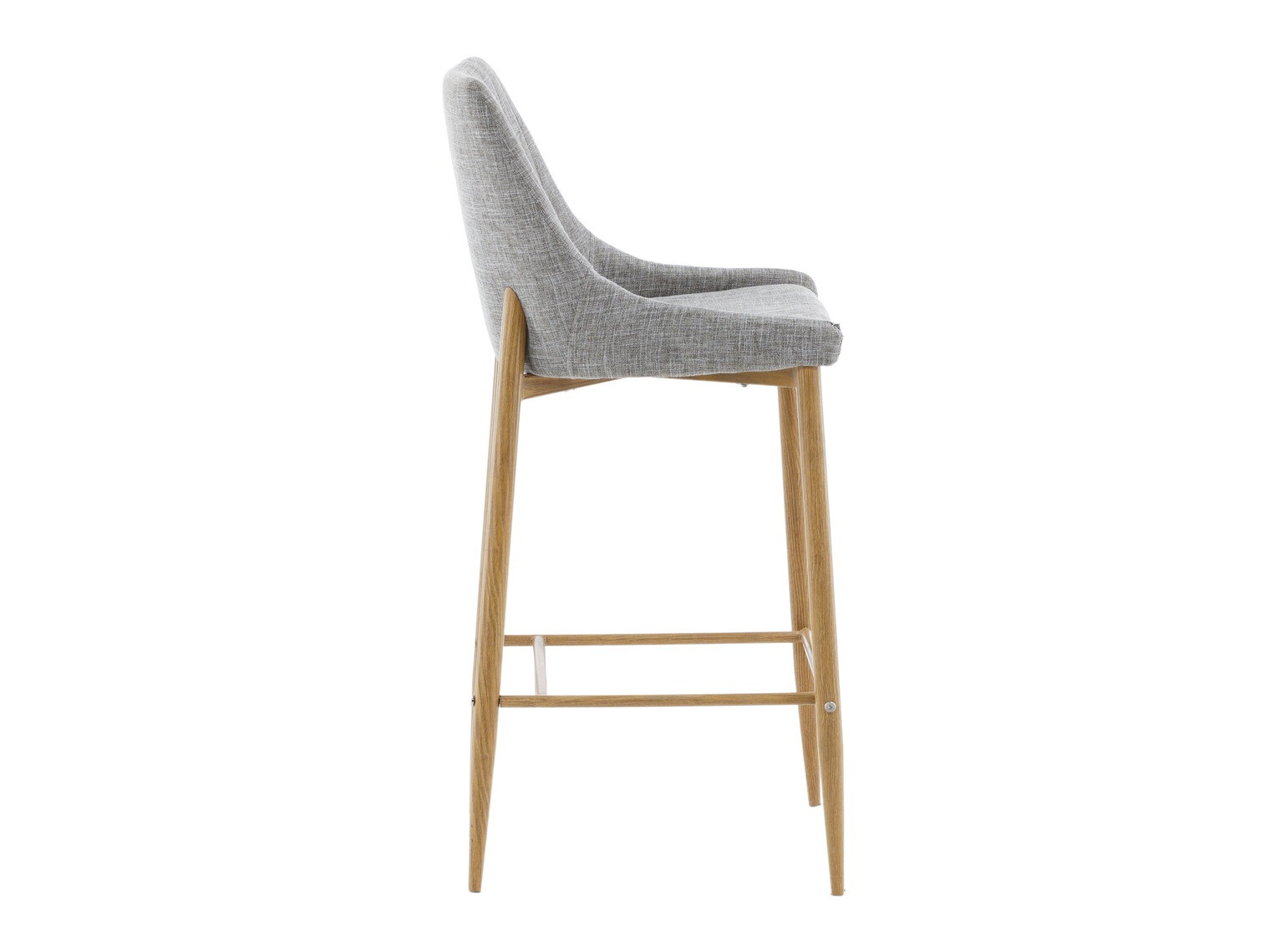 Chaise de bar Dallas 112 (Gris clair)