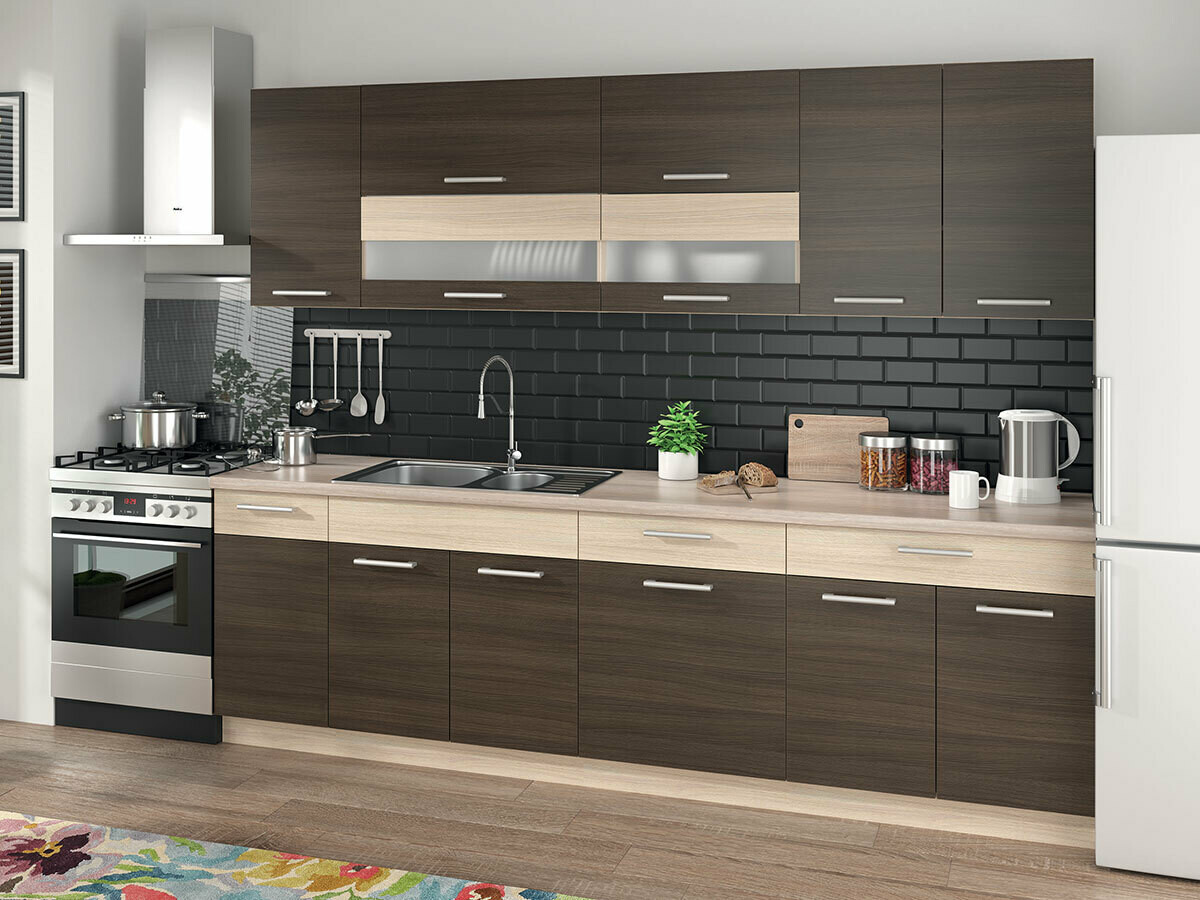 Porte lave-vaisselle Mode Dark 120