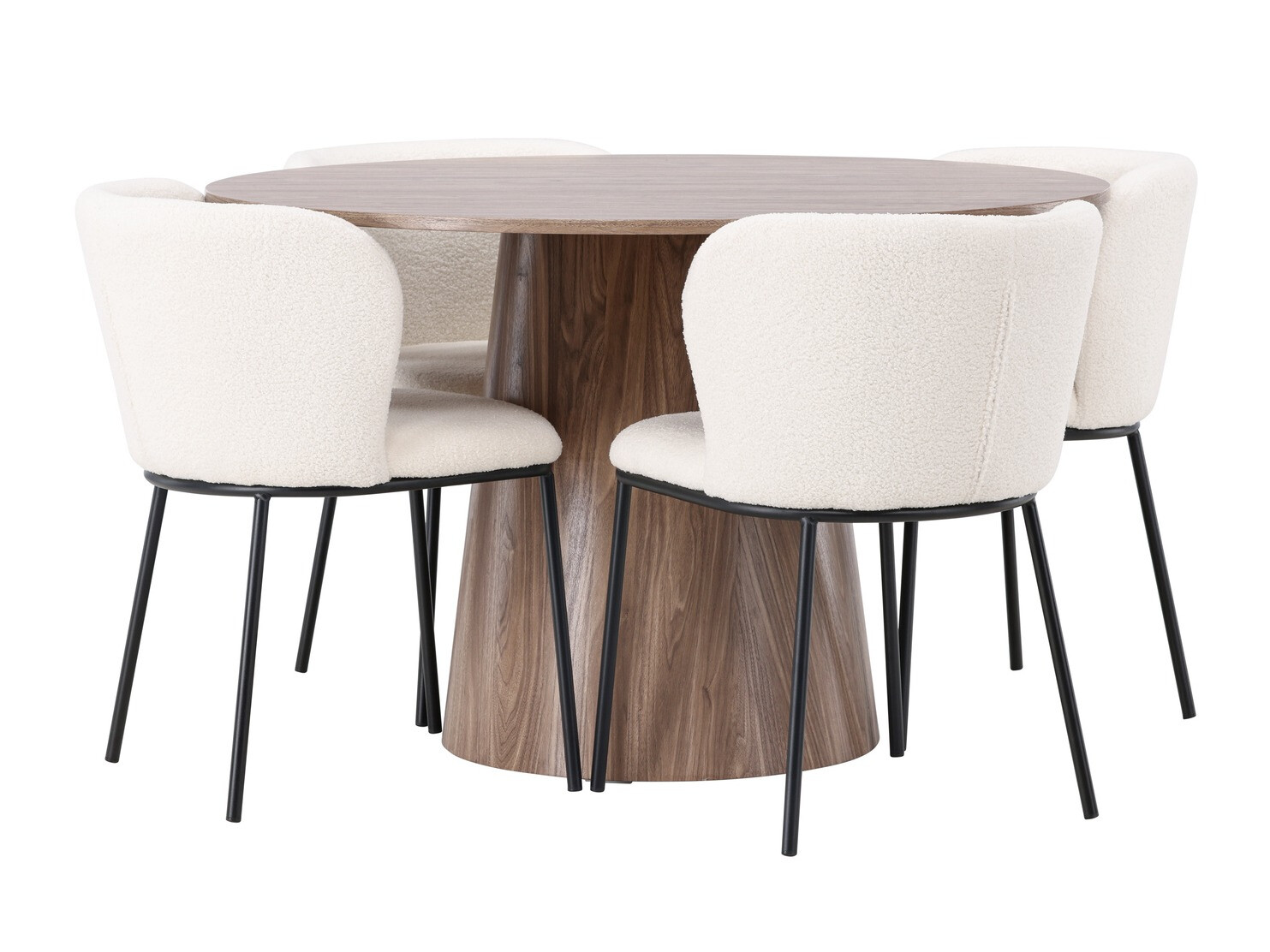 Salle à manger complète Dallas 4314 (Marron)
