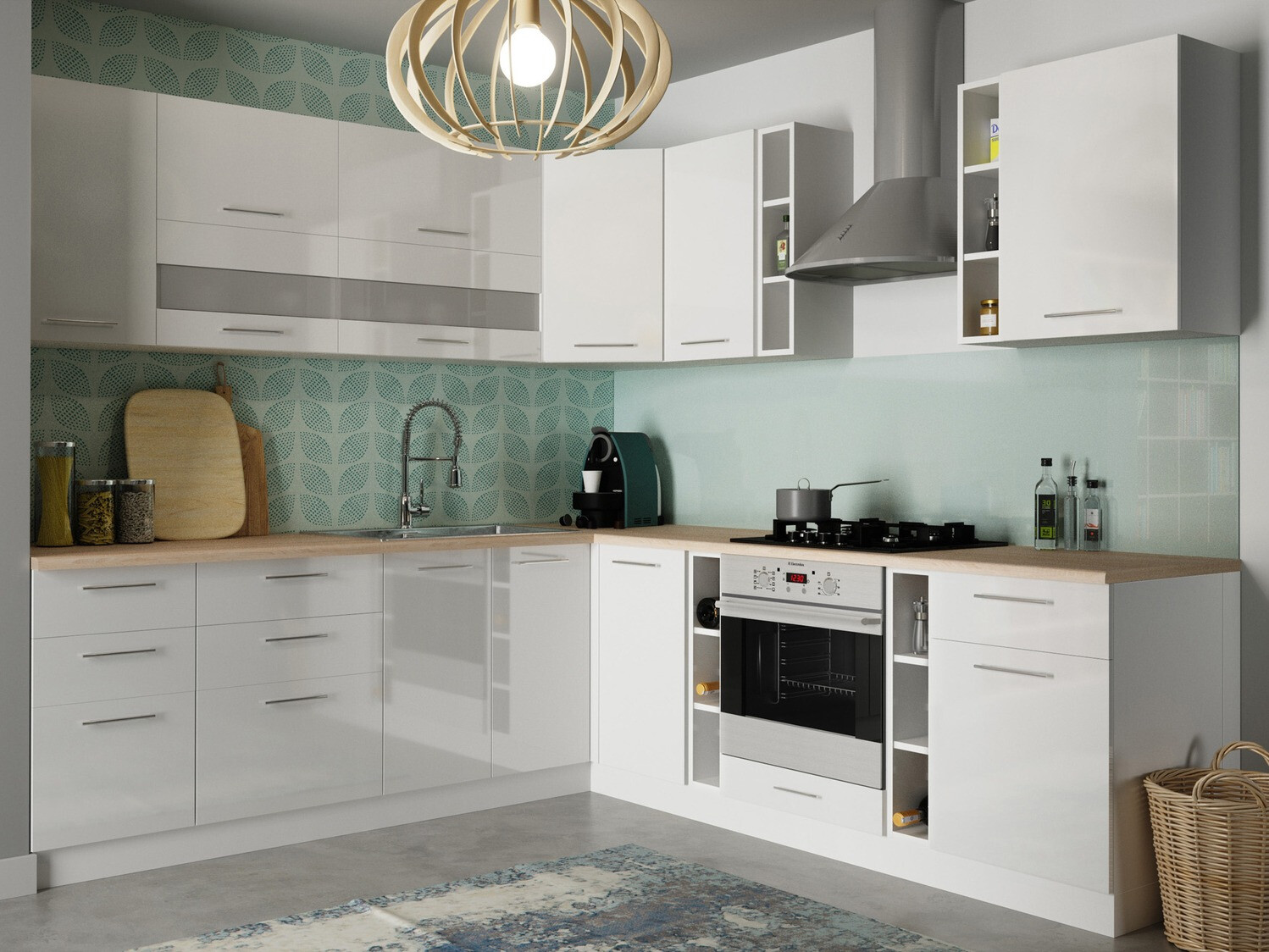 Armoire murale modulaire Tiffa 100