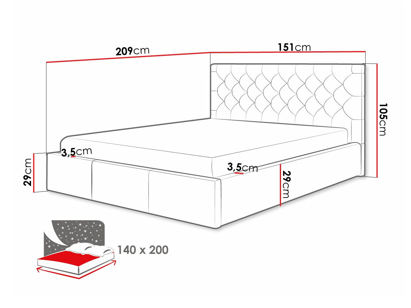 Lit ComfiDream 185 (Breeze 15)