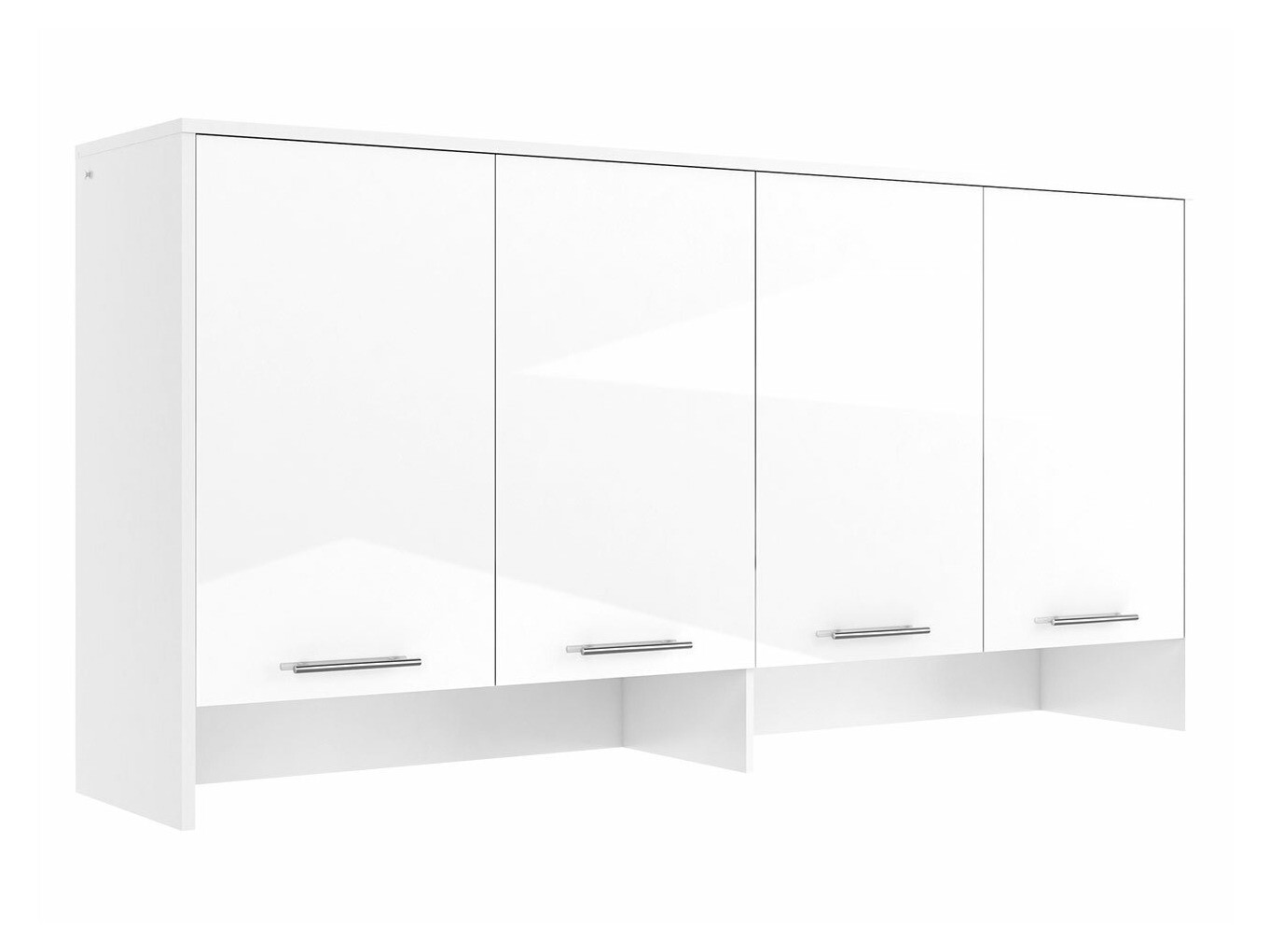 Buffet Concept Pro Lenart VII (Blanc + Blanc brillant)