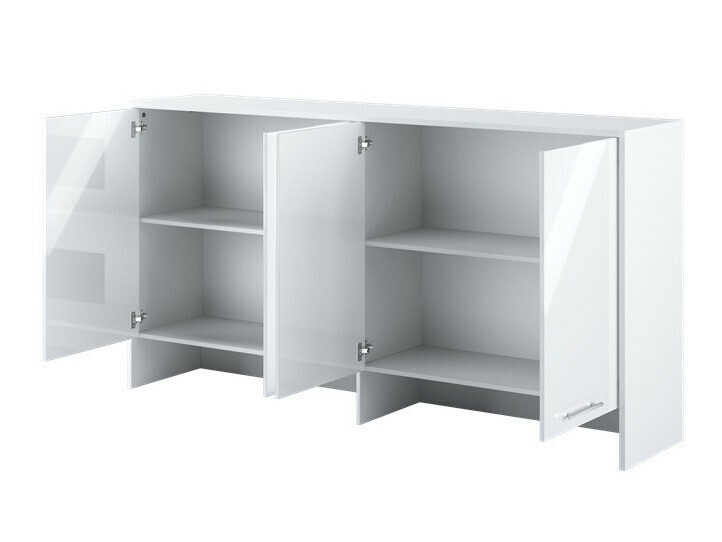 Buffet Concept Pro Lenart VII (Blanc + Blanc brillant)