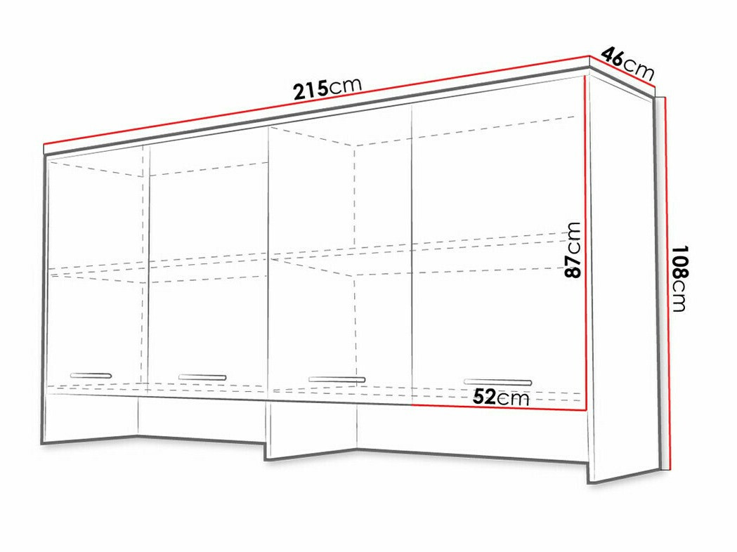 Buffet Concept Pro Lenart VII (Gris)