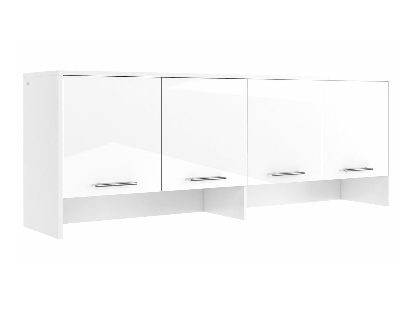 Buffet Concept Pro Lenart VIII (Blanc + Blanc brillant)
