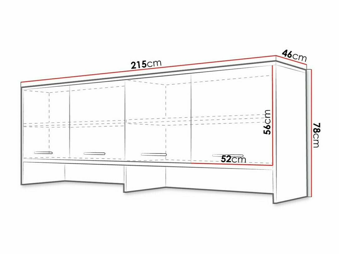 Buffet Concept Pro Lenart VIII (Blanc)