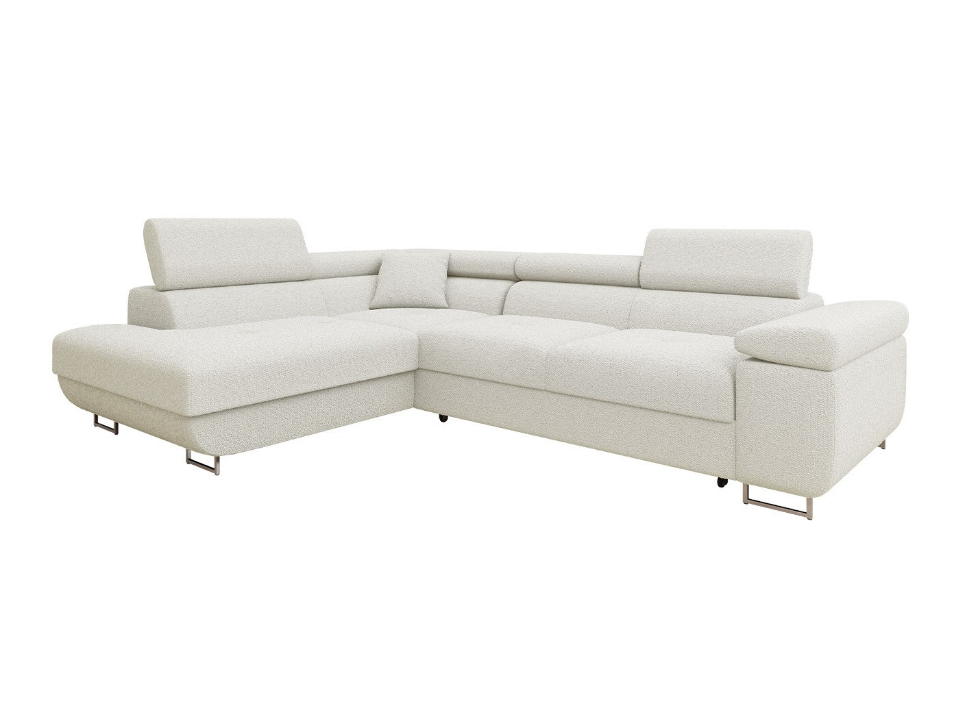Canapé d'angle Comfivo Eliferu 101 (Boucle Baloo 2073)