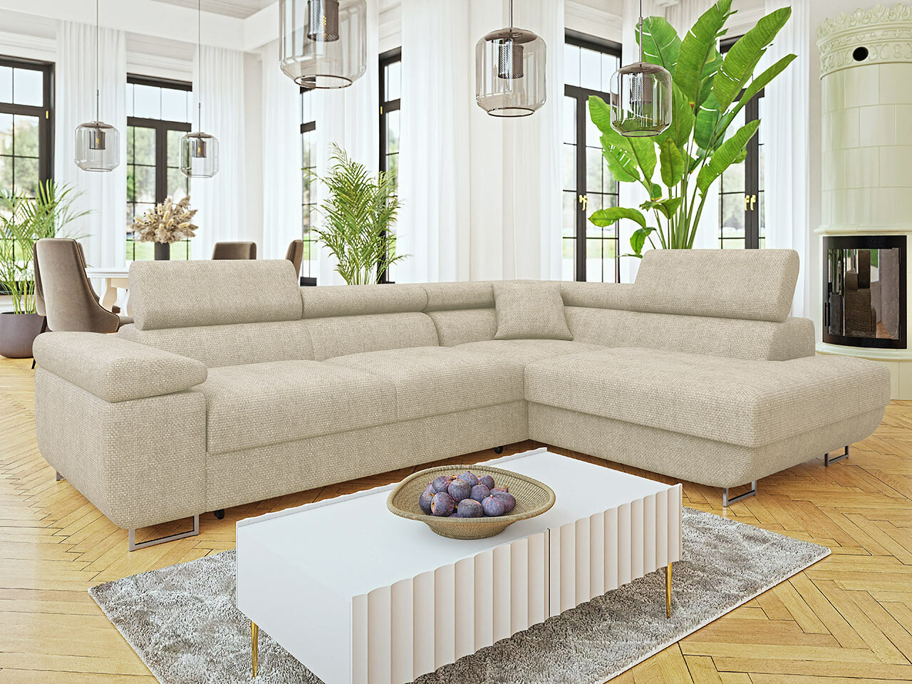 Canapé d'angle Comfivo Eliferu 101 (Magni 206.02)