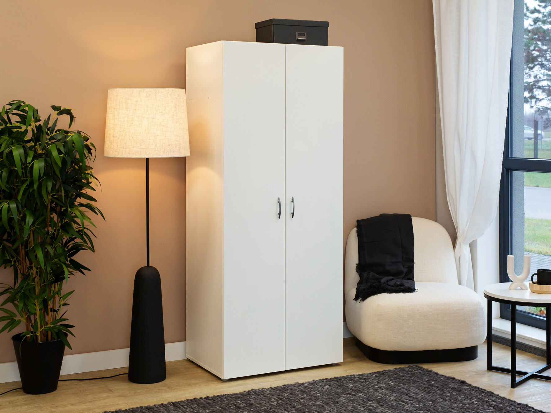 Armoire Bristol 183 (Blanc)