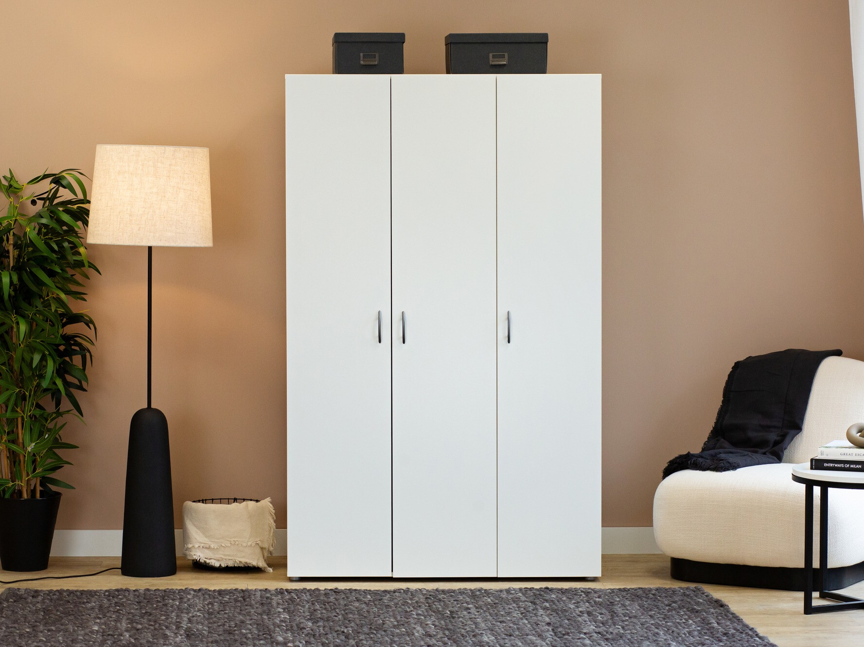 Armoire Bristol 184 (Blanc)