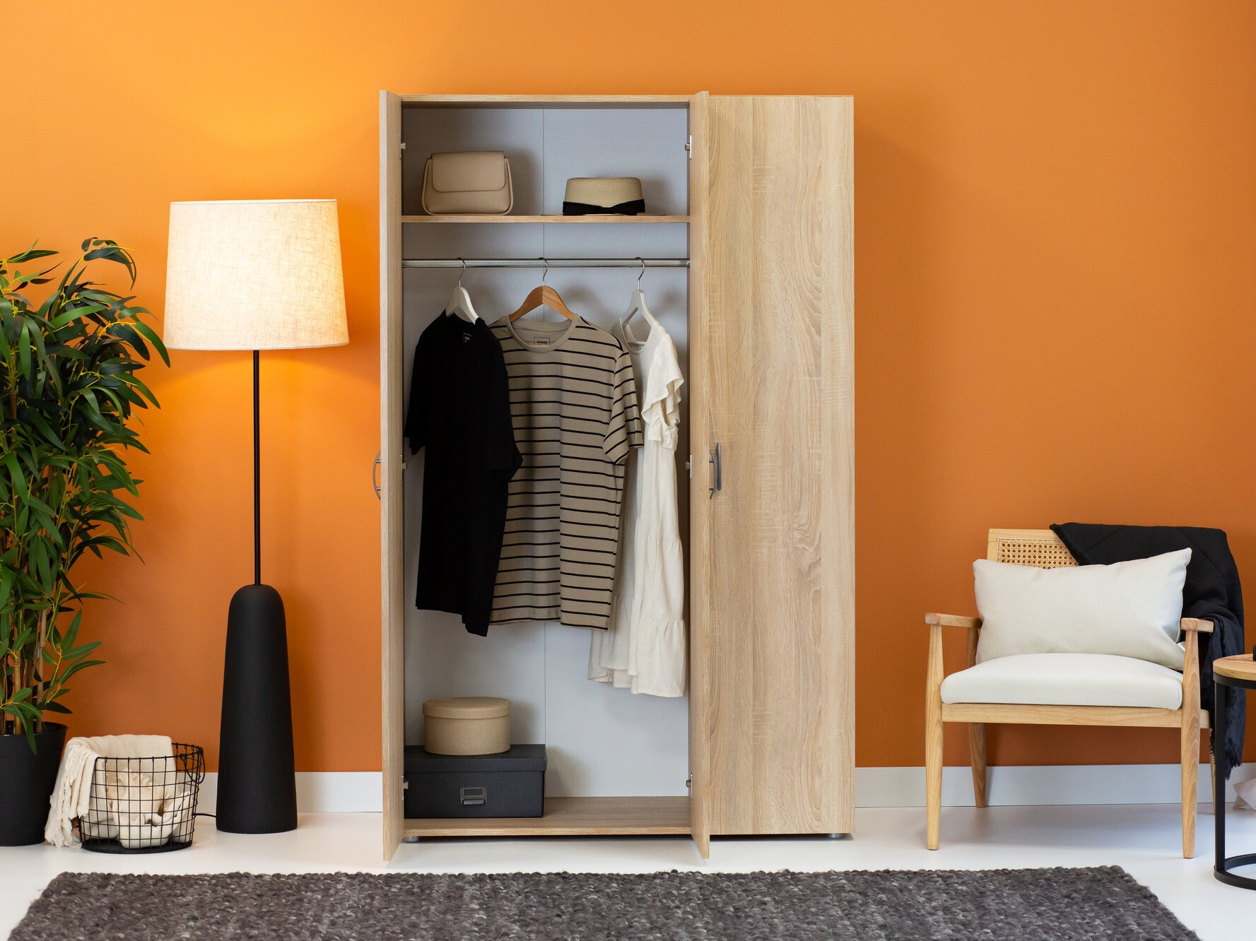 Armoire Bristol 184 (Sonoma chêne)