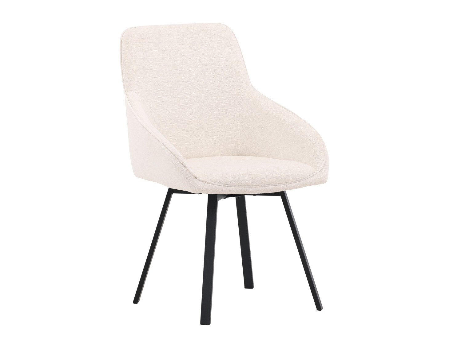 Salle à manger complète Dallas 4335 (Noir + Beige)