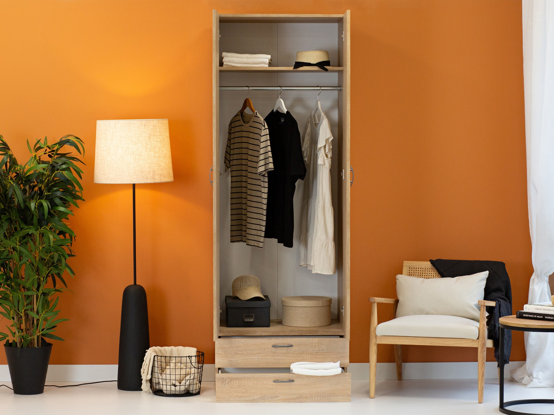 Armoire Bristol 187 (Sonoma chêne)