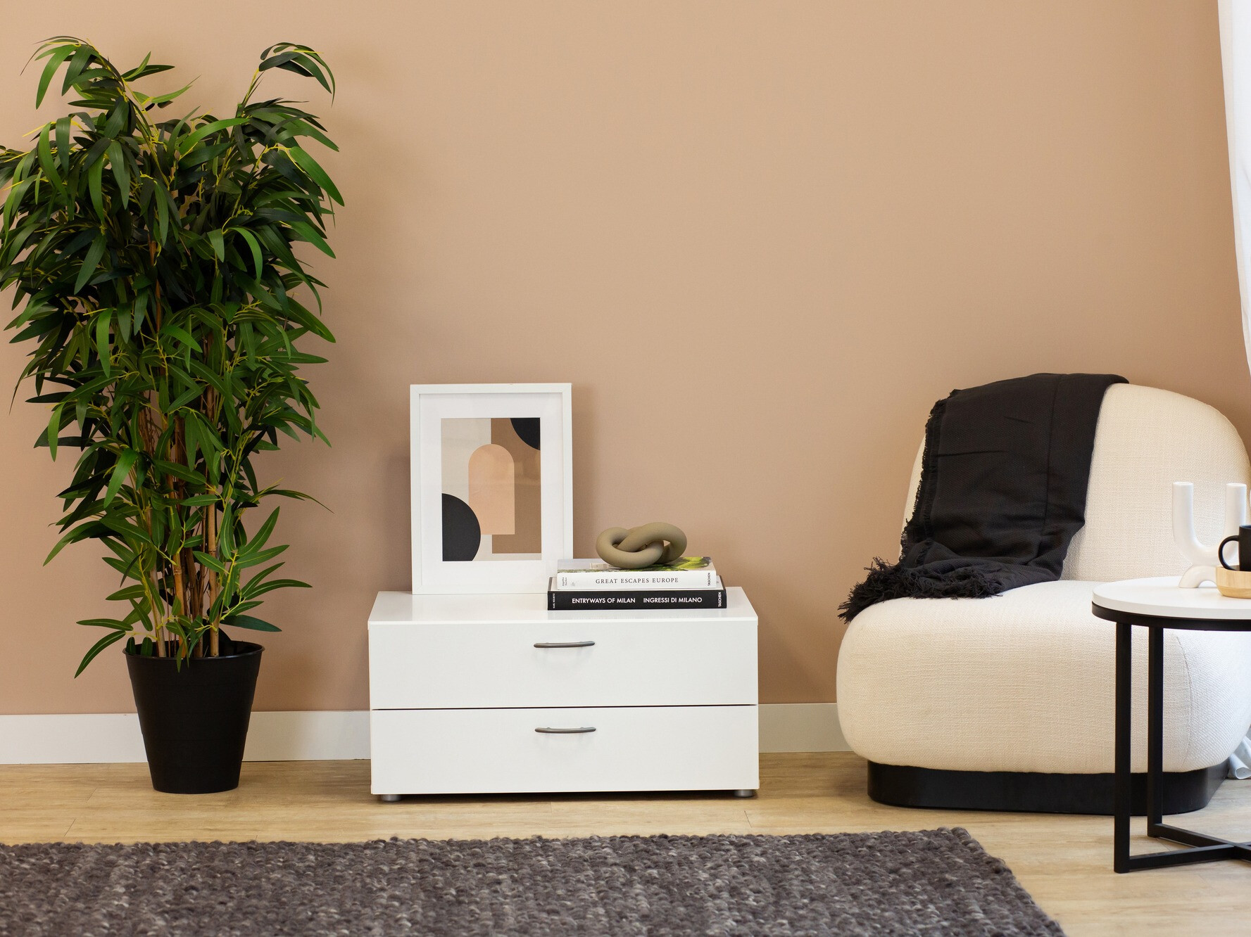 Table d'appoint Bristol 185 (Blanc)