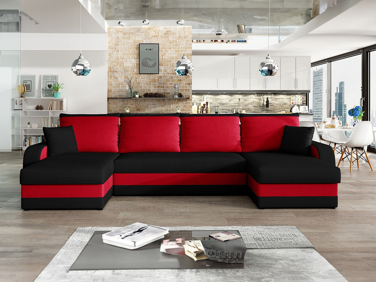 Canapé d'angle Comfivo Melissa IV (Mikrofaza 15 + Mikrofaza 22)