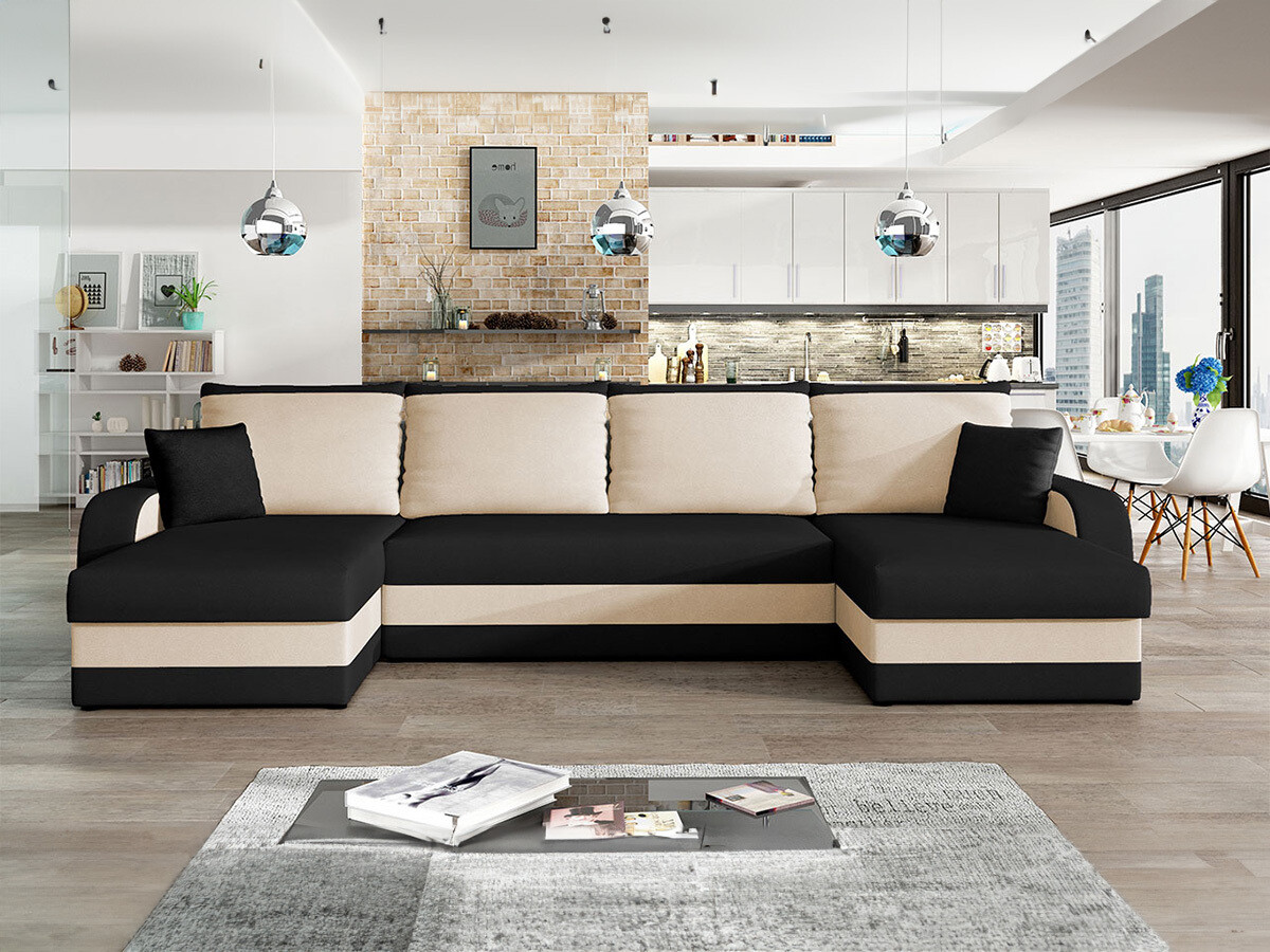 Canapé d'angle Comfivo Melissa IV (Mikrofaza 15 + Mikrofaza 31)