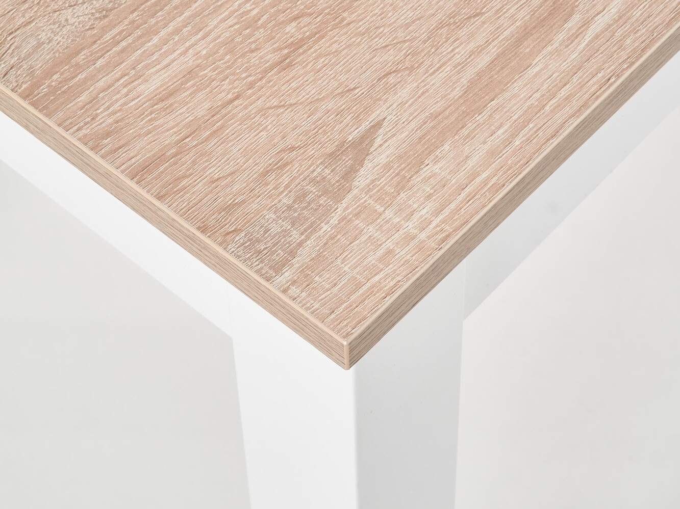 Table Houston 225 (Sonoma chêne + Blanc)