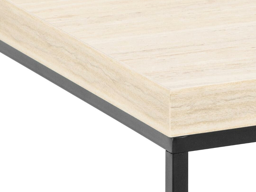 Table basse Norsica 768 (Noir + Beige)