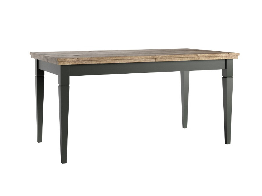 Table Tolnue 107 (Vert foncé + Chêne de Lefkas)