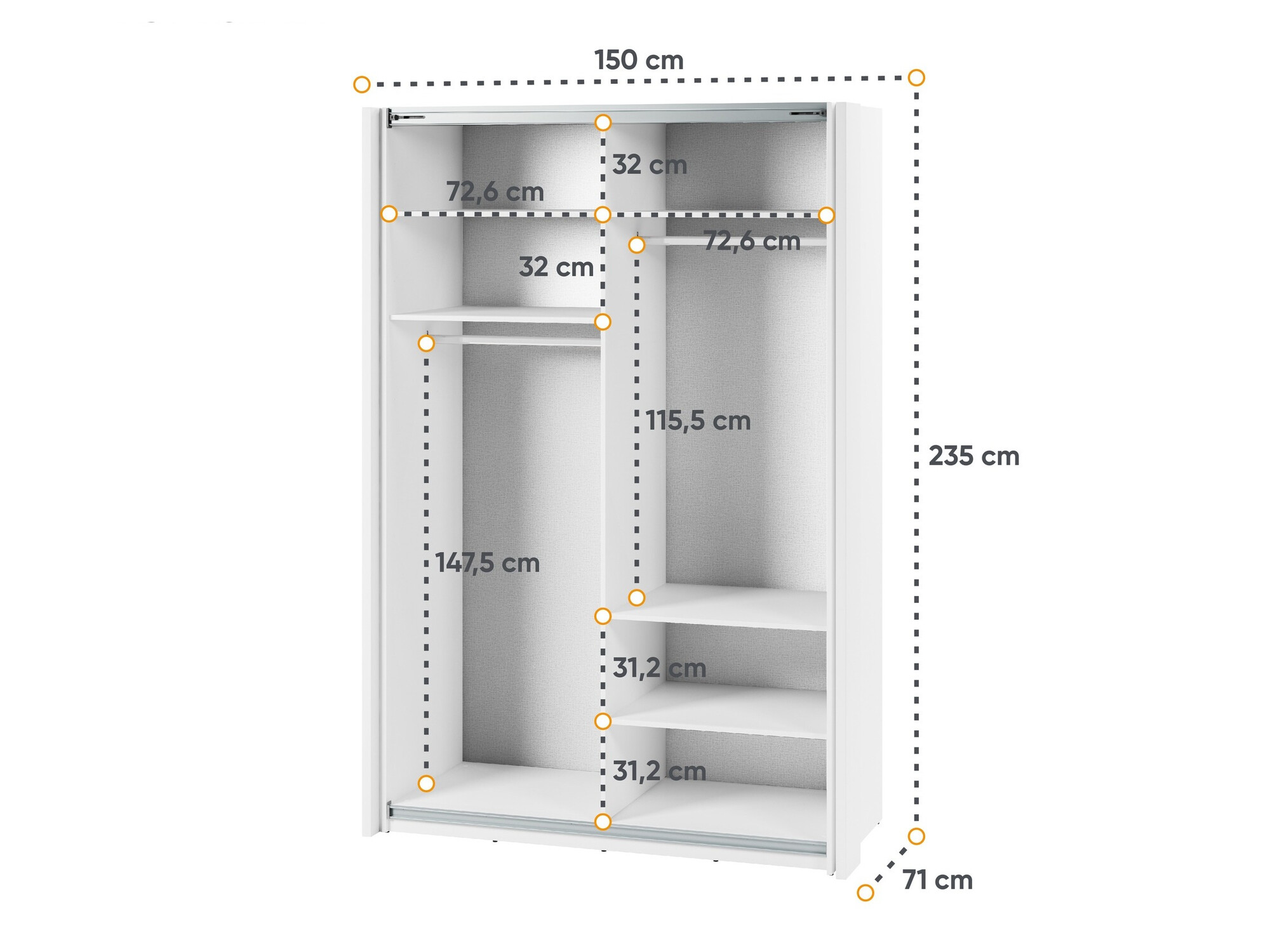 Armoire Fresno 134