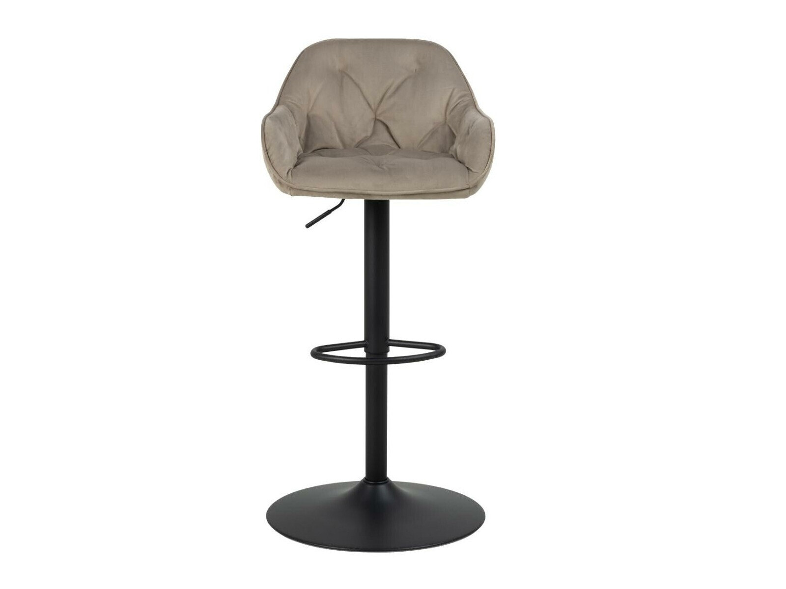 Chaise de bar Norsica 776 (Noir + Beige)