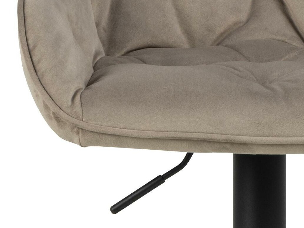 Chaise de bar Norsica 776 (Noir + Beige)
