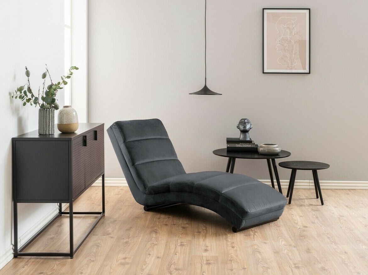 Chaise longue Norsica 257 (Gris foncé)