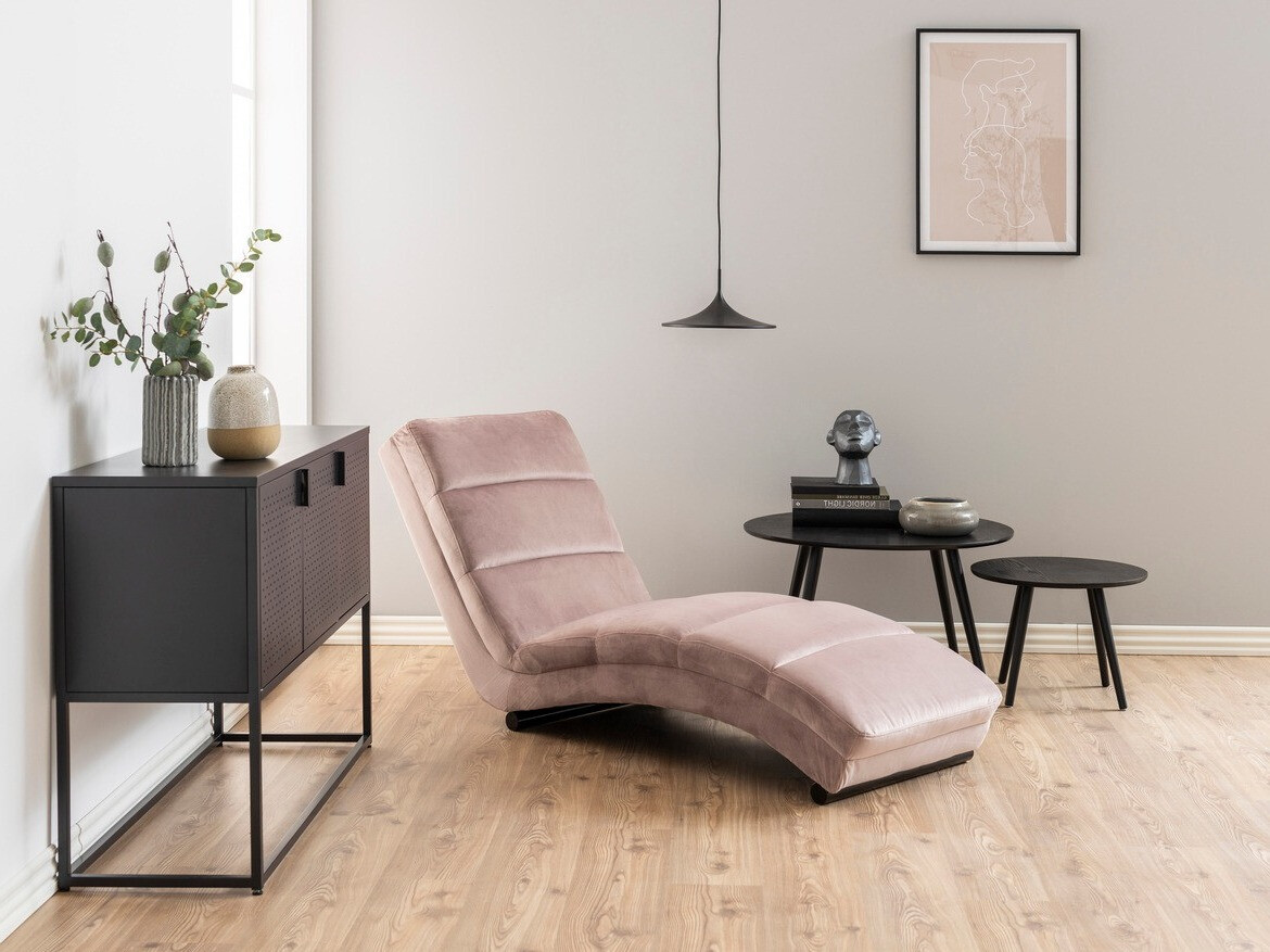Chaise longue Norsica 257 (Rose Dusty)