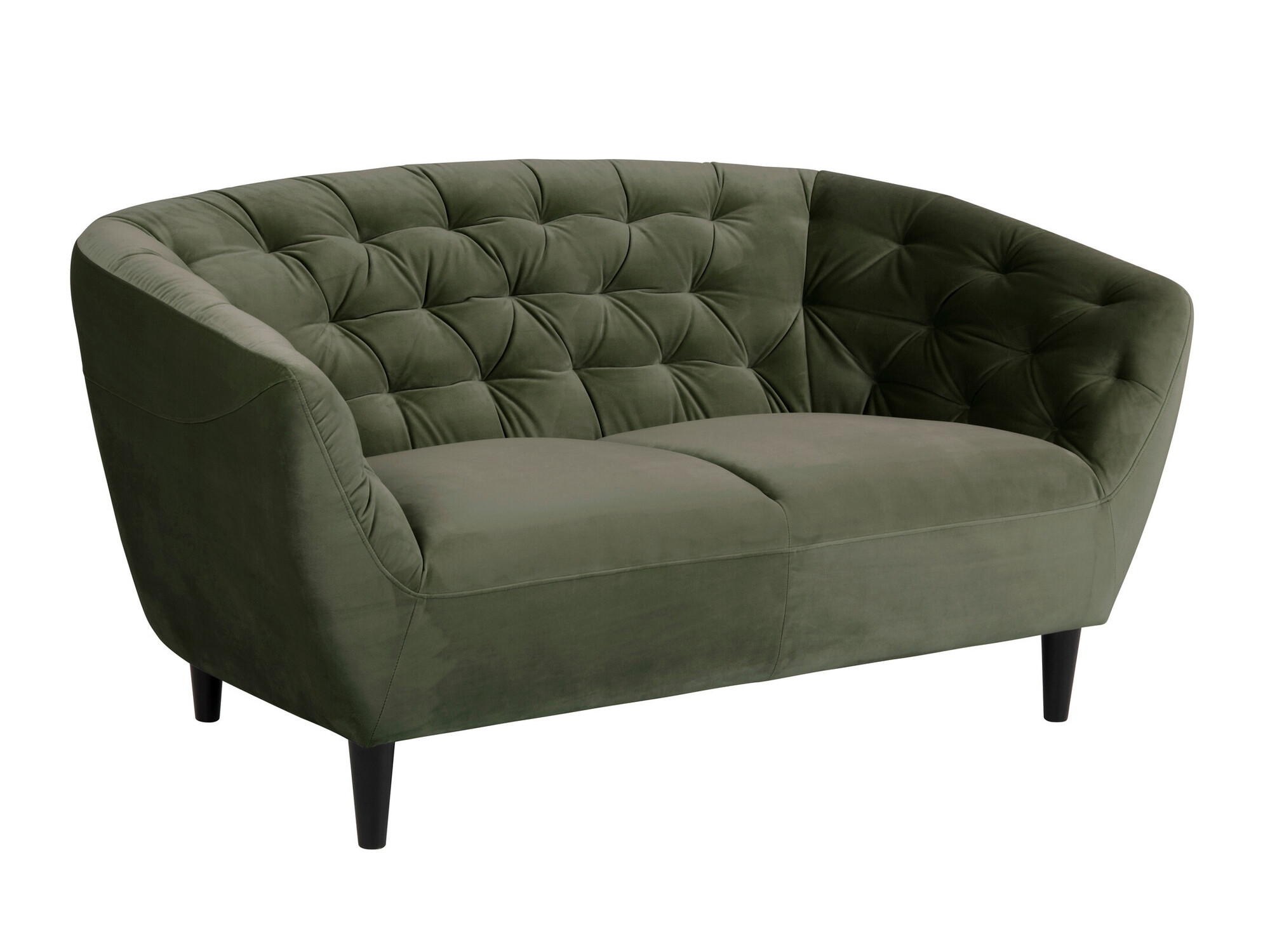 Canapé Chesterfield Norsica 260 (Vert foncé)