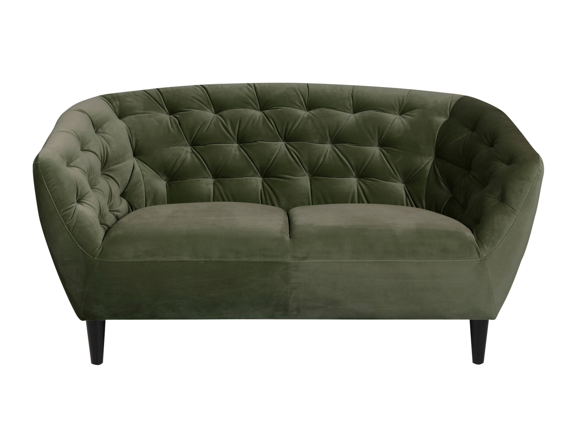 Canapé Chesterfield Norsica 260 (Vert foncé)