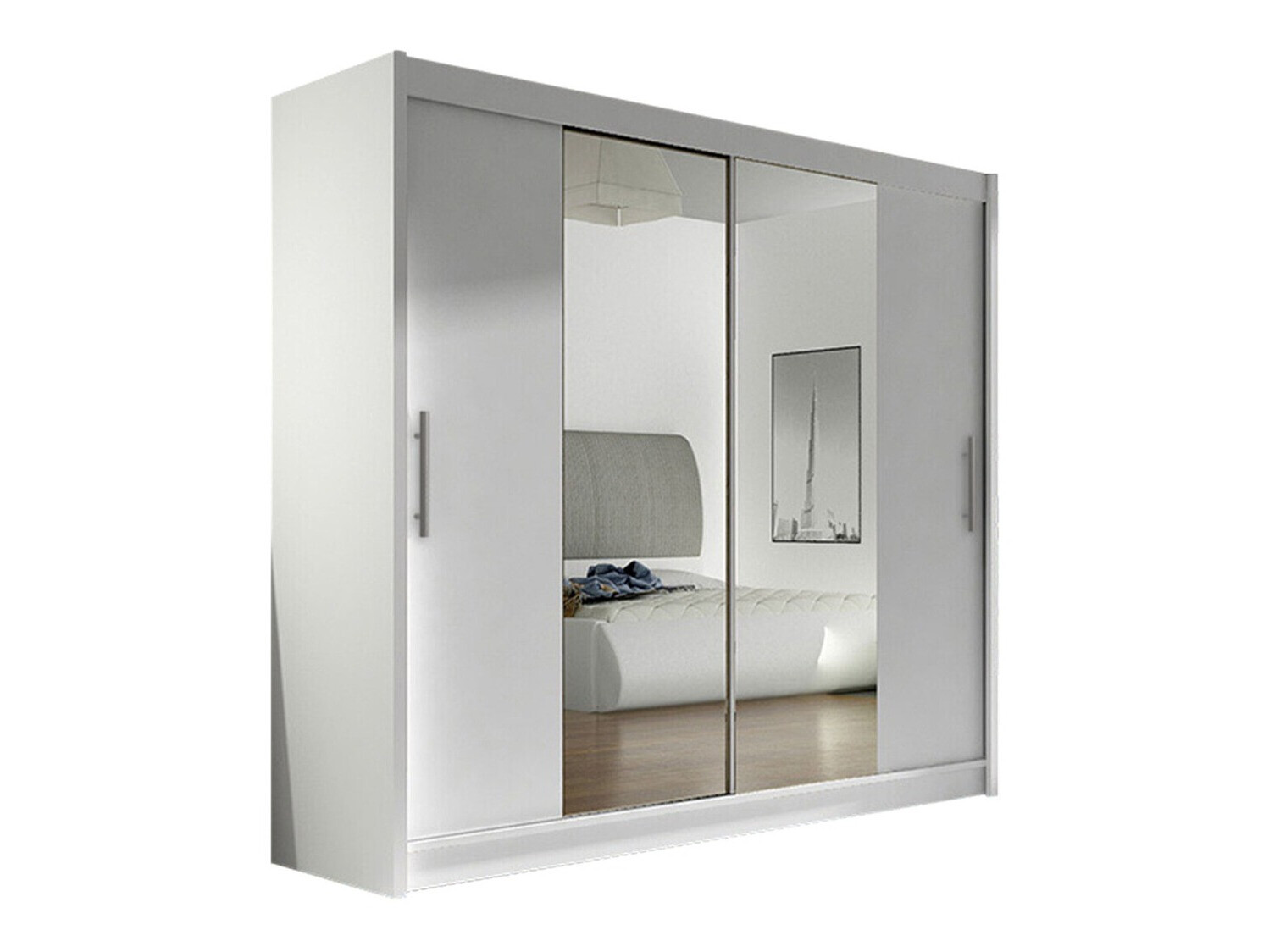 Armoire Closico Pallor II (Blanc)
