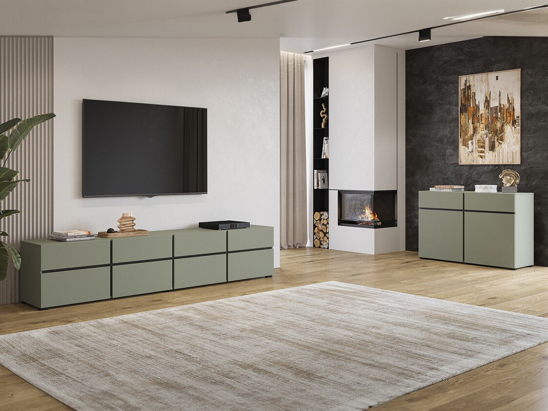 Meuble TV Alfere 101 (Vert)