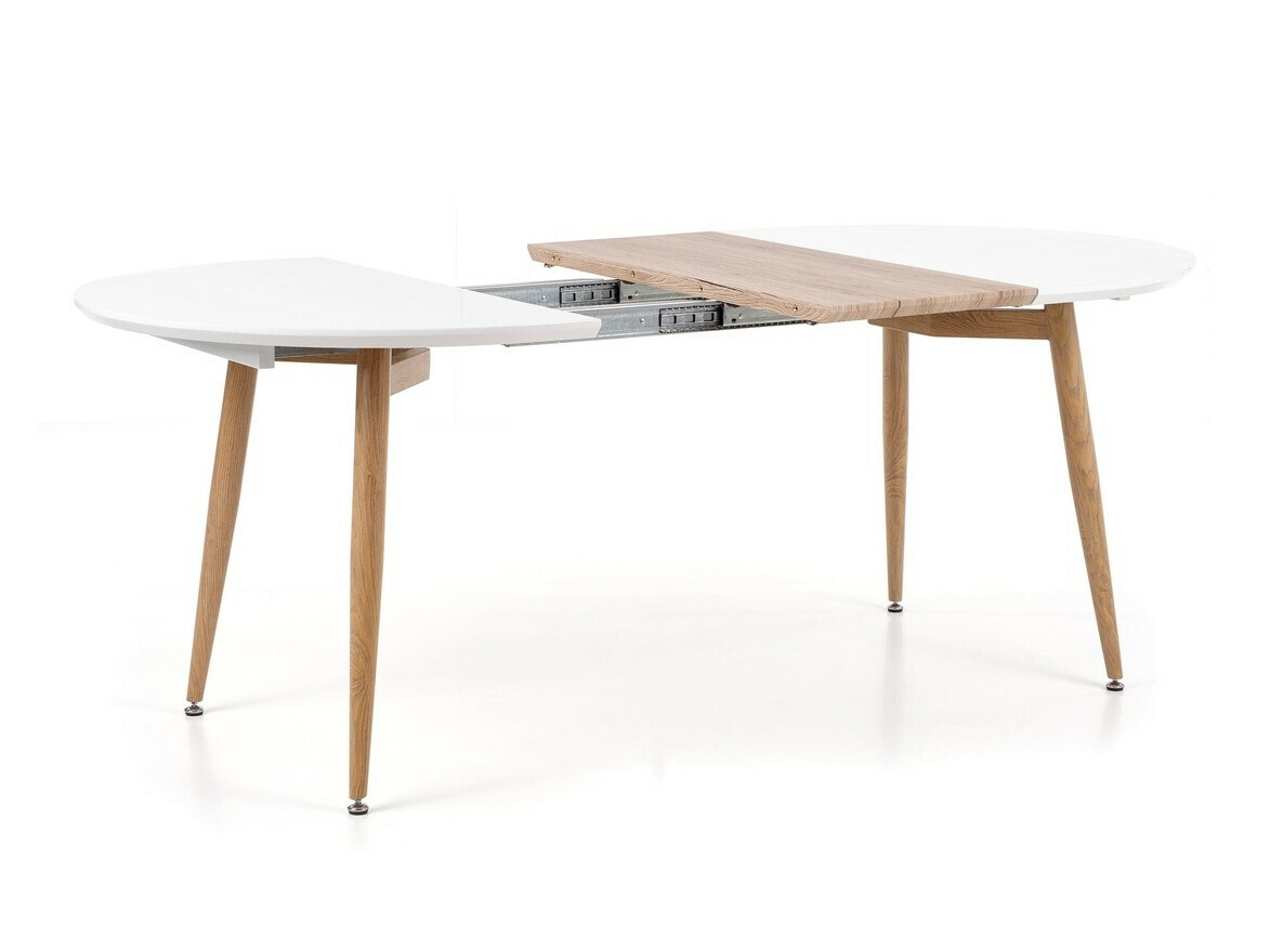 Table Houston Humus (Blanc + Chêne de san remo)