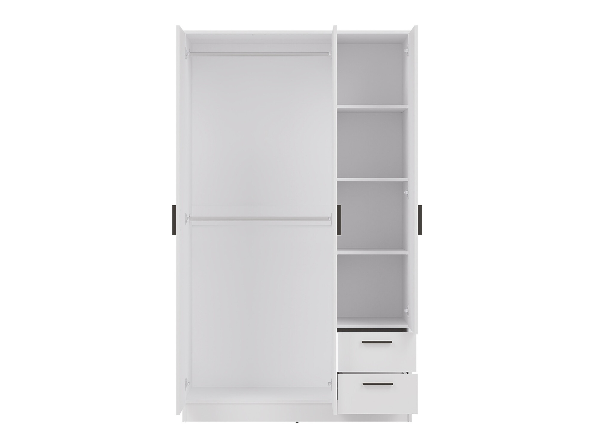 Armoire Orlando 222 (Blanc)
