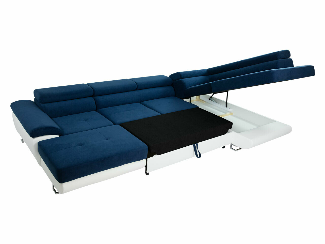 Canapé d'angle Comfivo Ruta IV (Soft 029 + Uttario Velvet 2971 + Soft 029)
