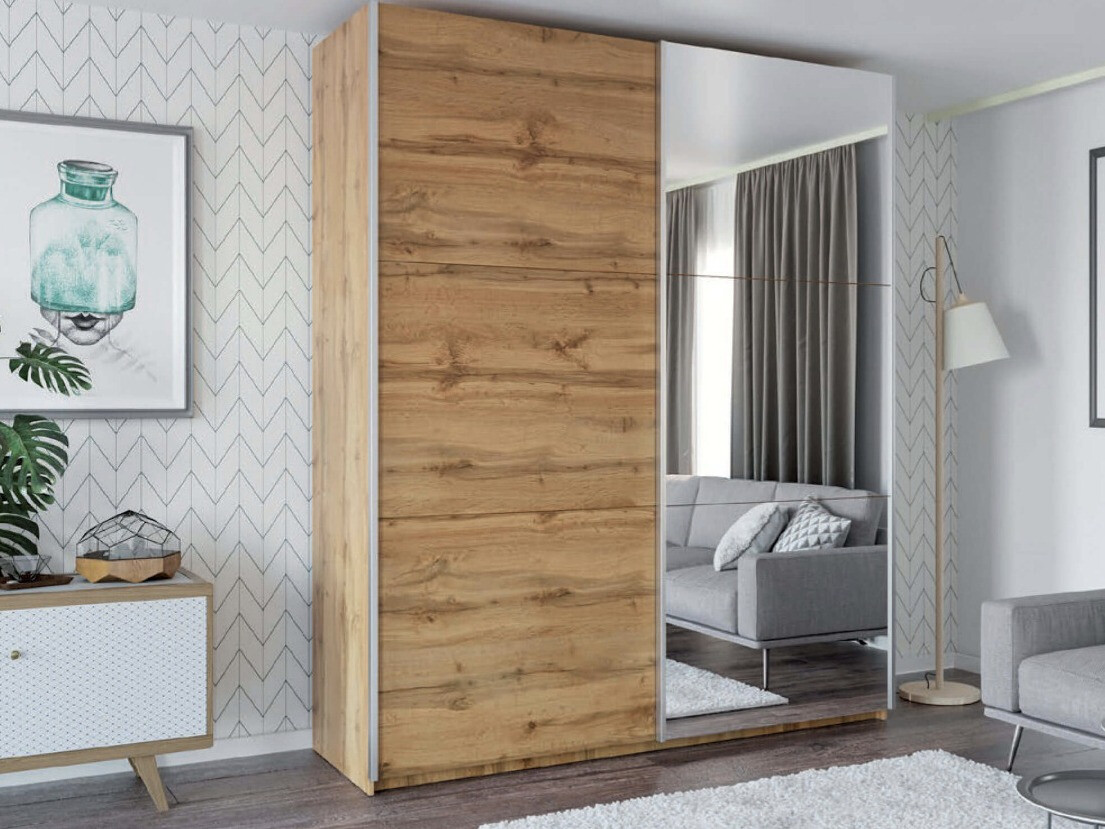 Armoire Honolulu 131 (Chêne wotan)