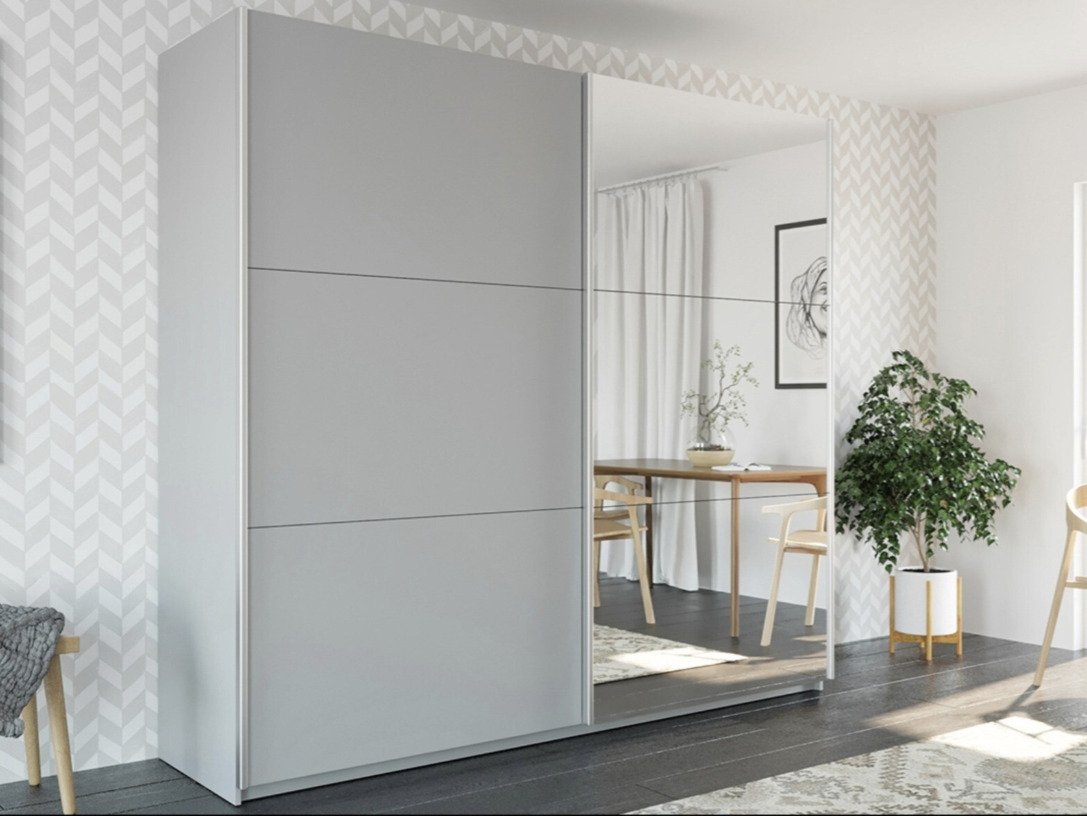 Armoire Honolulu 131 (Gris)