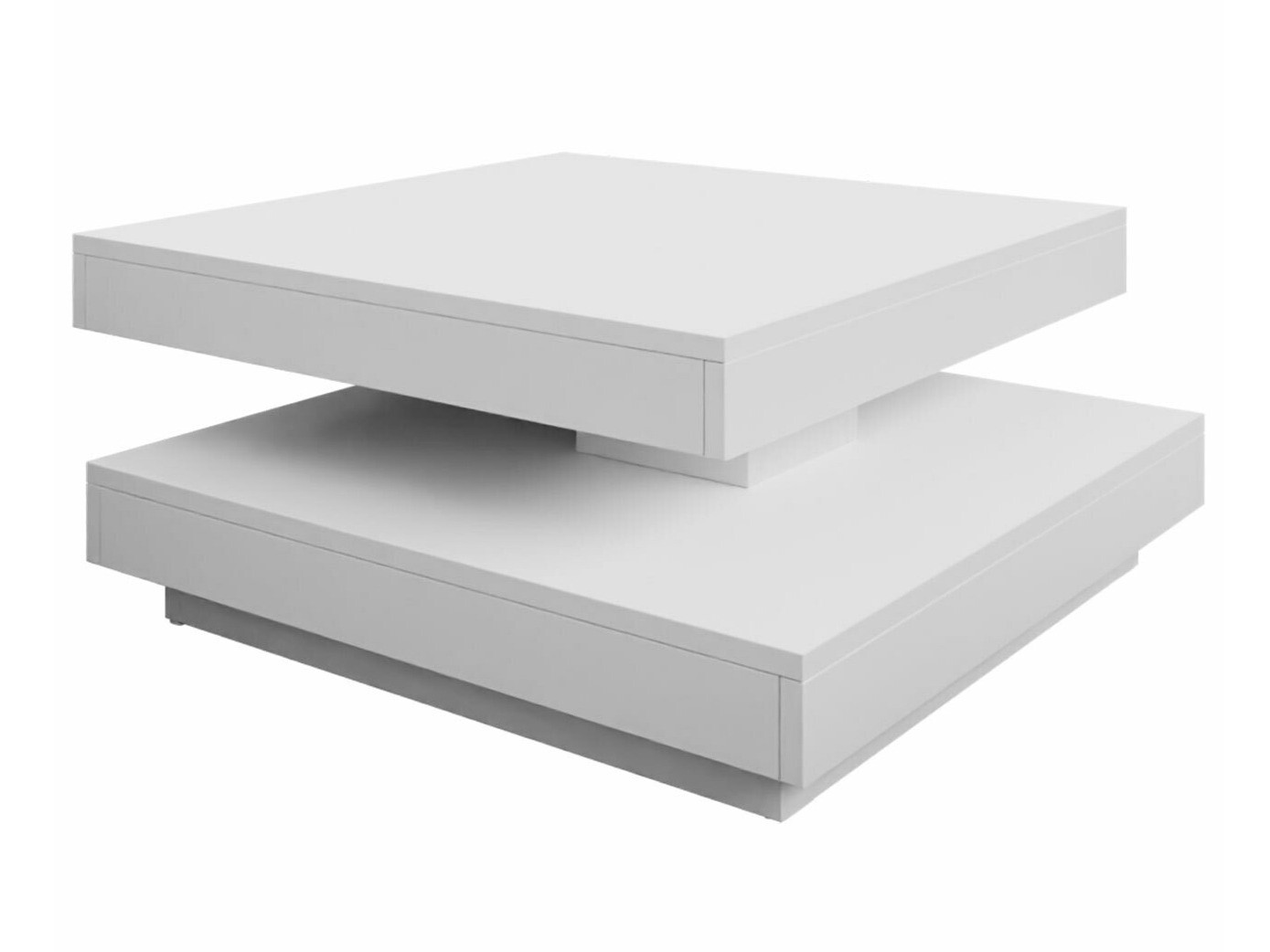 Table basse transformateur Comfivo Pisces (Blanc)