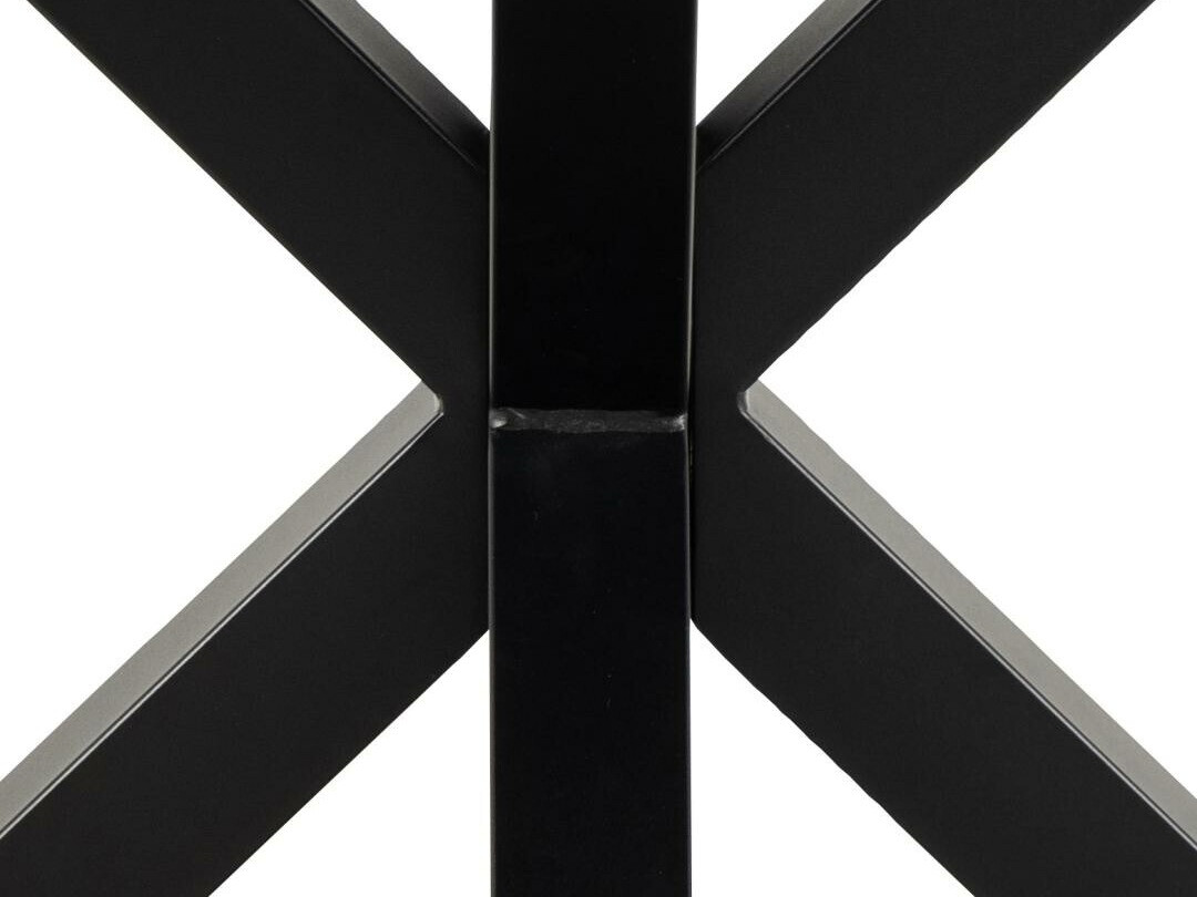 Table Norsica 780 (Noir + Marbre gris)