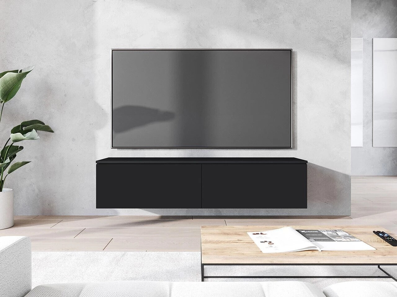 Meuble TV Scientia (Graphite)