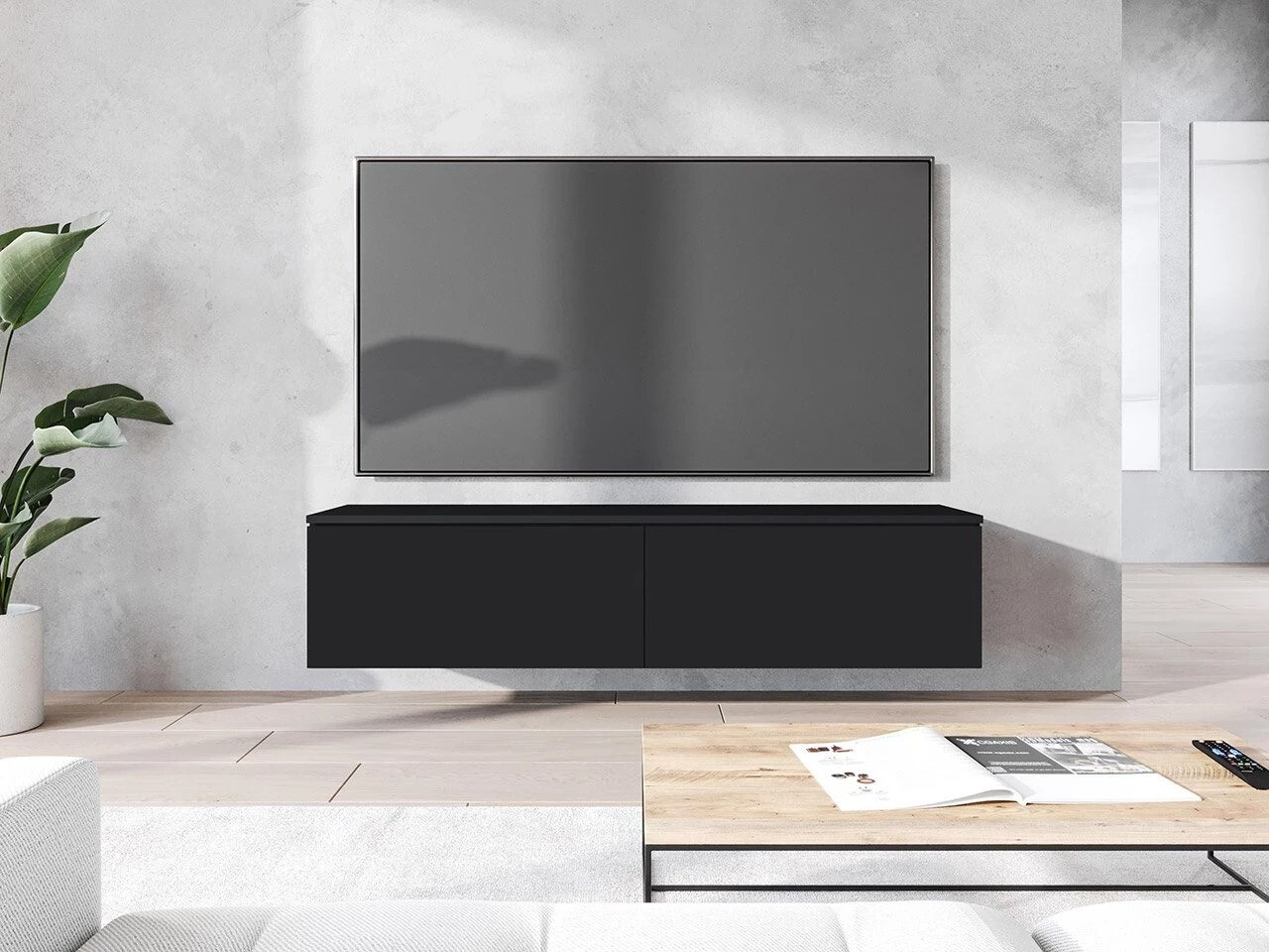 Meuble TV Scientia (Graphite)