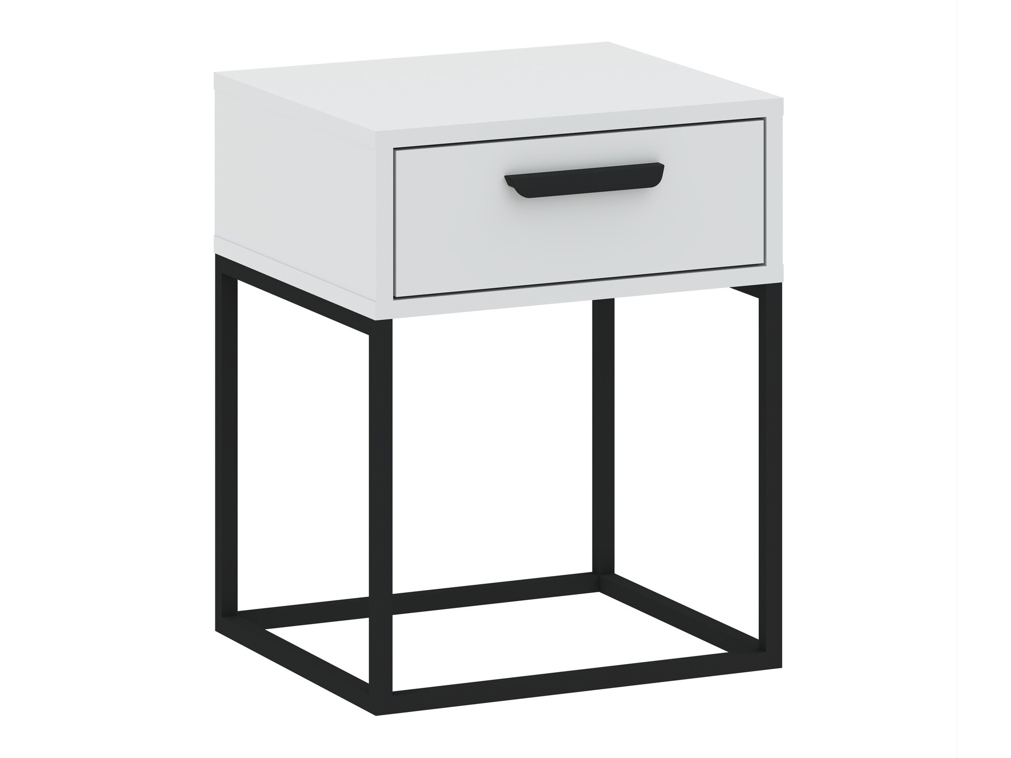 Table de chevet Bristol 191 (Blanc)