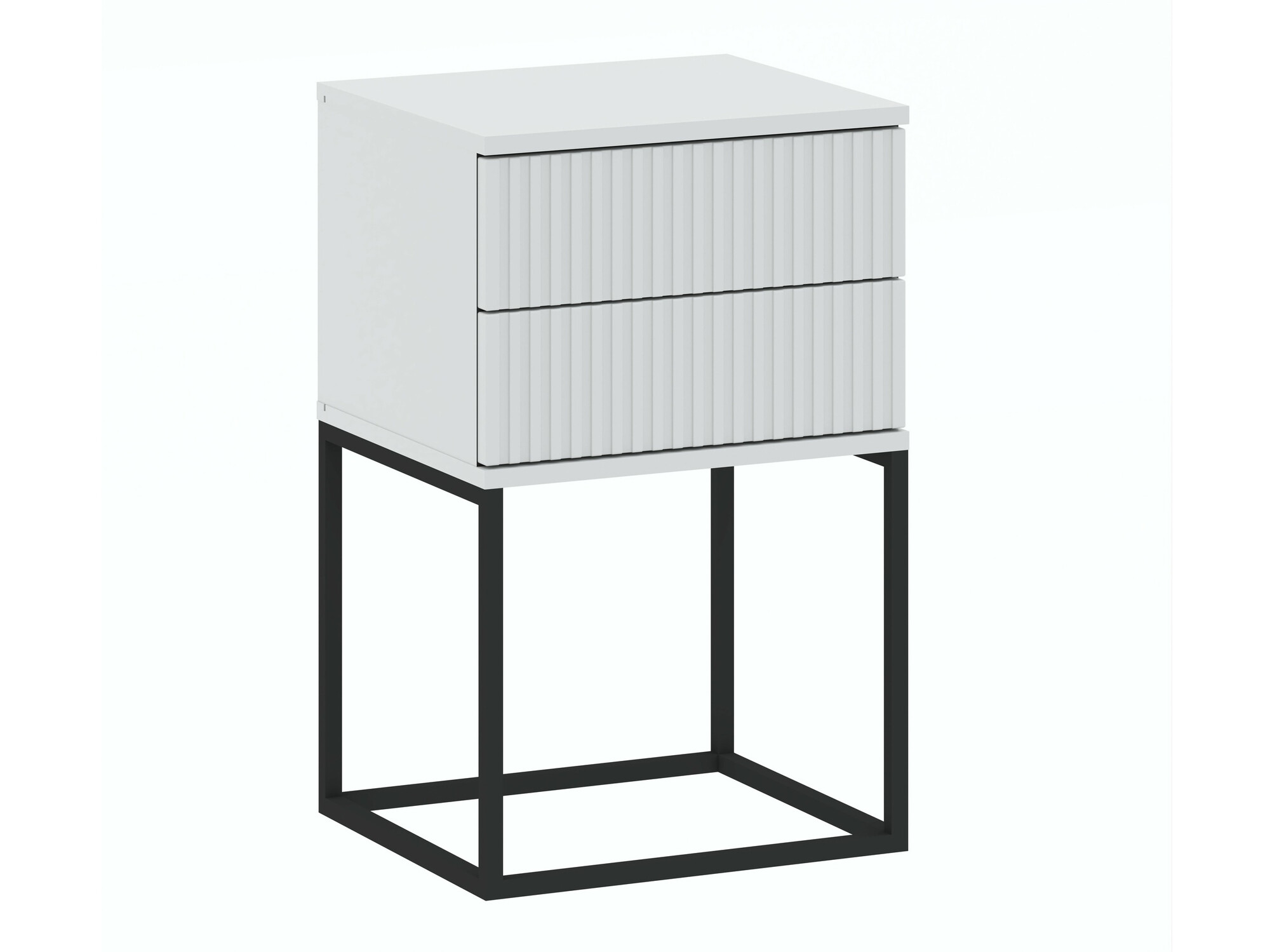 Table de chevet Bristol 195 (Blanc)