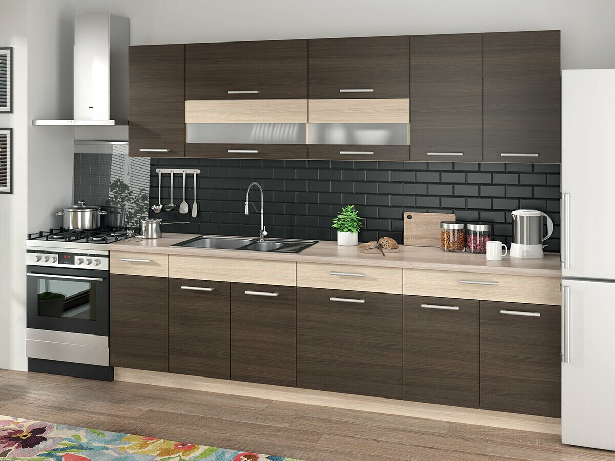 Armoire murale modulaire Mode Dark 107