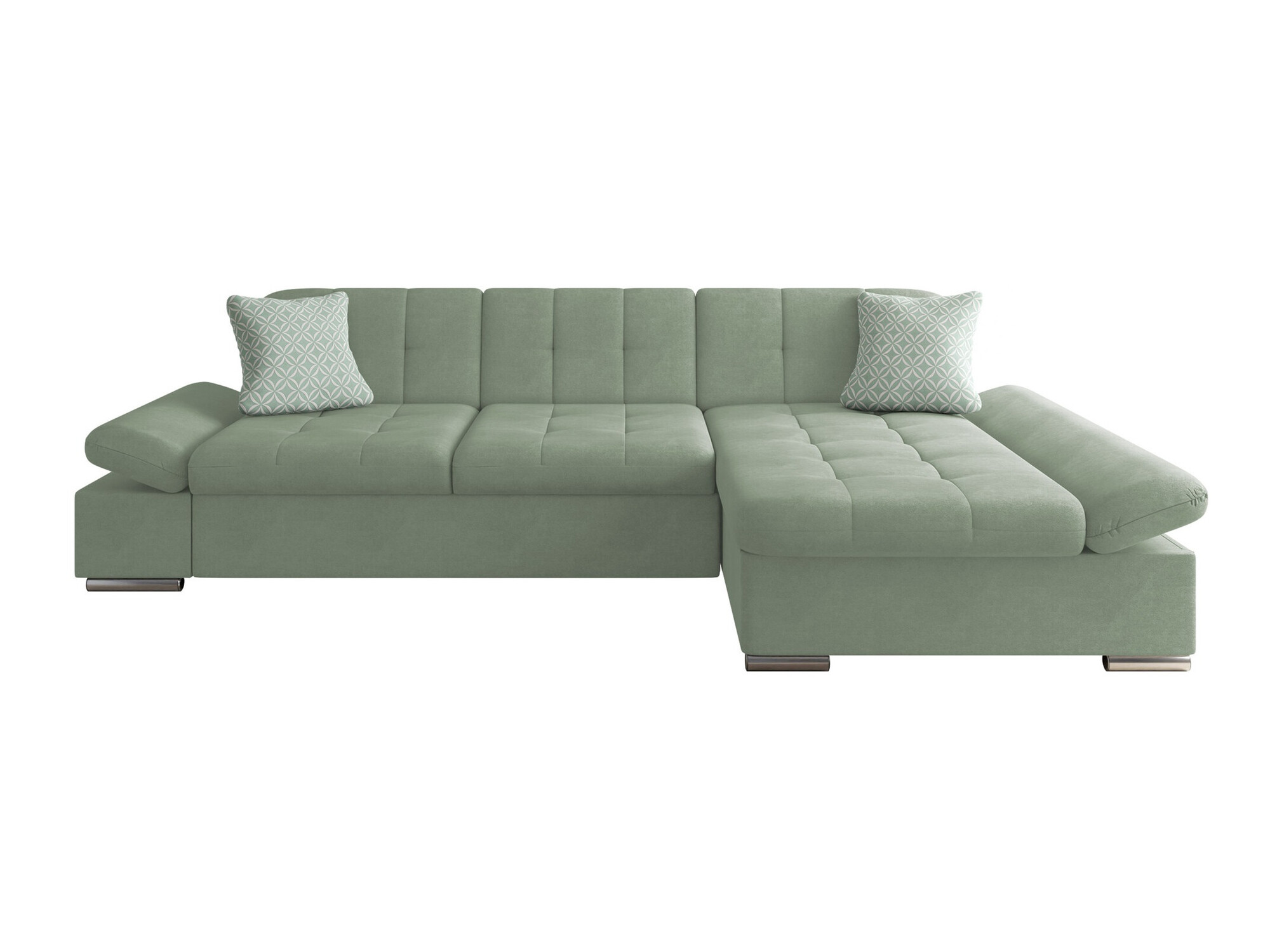 Canapé d'angle Comfivo Sanitas I (Uttario Velvet 2954 + Evo 29)